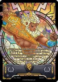 Zeus (SS3-011) - Shattered Stars Chapter 3 [SS3] - Elestrals card