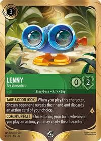 Lenny - Toy Binoculars - Disney Lorcana Promo Cards - Disney Lorcana card