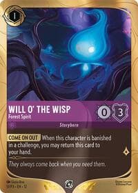 Will o' the Wisp - Forest Spirit - Disney Lorcana Promo Cards - Disney Lorcana card