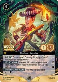 Woody - Jungle Guide (Store Championship Participant) - Disney Lorcana Promo Cards - Disney Lorcana card