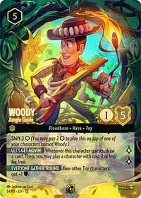 Woody - Jungle Guide (Store Championship) - Disney Lorcana Promo Cards - Disney Lorcana card