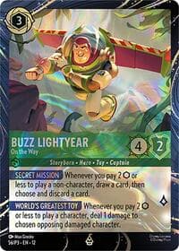 Buzz Lightyear - On the Way - Disney Lorcana Promo Cards - Disney Lorcana card