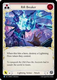 Rift Breaker (Red) - Omens of the Third Age - Flesh and Blood TCG card