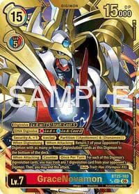 GraceNovamon (Rare Pull) - Dual Revolution - Digimon Card Game card