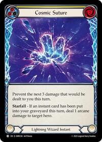 Cosmic Suture (Yellow) - Omens of the Third Age - Flesh and Blood TCG card