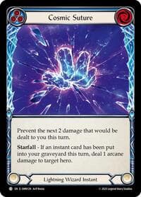 Cosmic Suture (Blue) - Omens of the Third Age - Flesh and Blood TCG card
