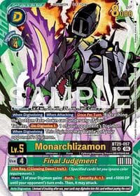 Monarchlizamon // Final Judgement (SP) - Dual Revolution - Digimon Card Game card