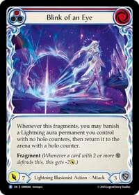 Blink of an Eye - Omens of the Third Age - Flesh and Blood TCG card