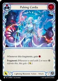 Pulsing Cardia (Red) - Omens of the Third Age - Flesh and Blood TCG card