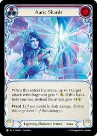 Auric Shards (Red) - Omens of the Third Age - Flesh and Blood TCG card