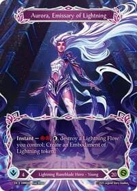 Aurora, Emissary of Lightning (Marvel) - Omens of the Third Age - Flesh and Blood TCG card