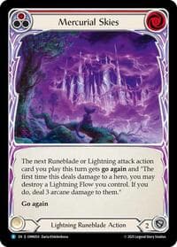 Mercurial Skies (Red) - Omens of the Third Age - Flesh and Blood TCG card
