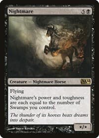 Nightmare - Magic 2014 (M14) - Magic: The Gathering card