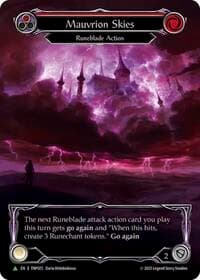 Mauvrion Skies (Red) (Marvel) - TNP025 - Flesh and Blood: Promo Cards - Flesh and Blood TCG card