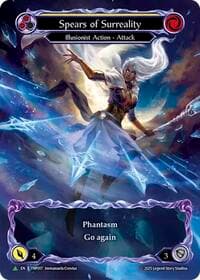 Spears of Surreality (Yellow) (Marvel) - TNP017 - Flesh and Blood: Promo Cards - Flesh and Blood TCG card