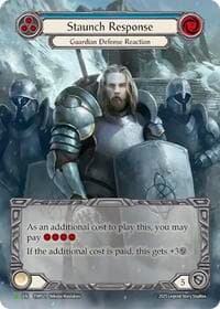 Staunch Response (Blue) (Marvel) - TNP020 - Flesh and Blood: Promo Cards - Flesh and Blood TCG card