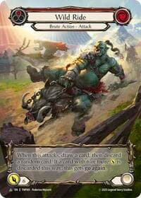 Wild Ride (Red) (Marvel) - TNP001 - Flesh and Blood: Promo Cards - Flesh and Blood TCG card