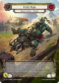 Wild Ride (Yellow) (Marvel) - TNP002 - Flesh and Blood: Promo Cards - Flesh and Blood TCG card