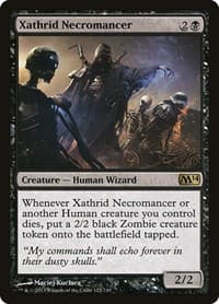 Xathrid Necromancer - Magic 2014 (M14) - Magic: The Gathering card
