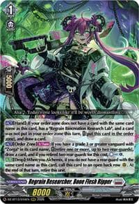Regrain Researcher, Bone Flesh Ripper - DZ-BT13: Parallactic Clash - Cardfight Vanguard card