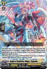 Knight of Ambitious Wings, Colgaflan - DZ-BT13: Parallactic Clash - Cardfight Vanguard card