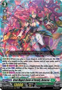 Great Magick Caster of Eternity, Berucrea - DZ-BT13: Parallactic Clash - Cardfight Vanguard card