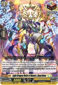 Light Dragon Deity of Honors, Amartinoa - DZ-BT13: Parallactic Clash - Cardfight Vanguard card