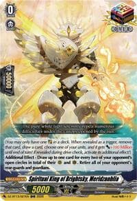 Spiritual King of Brightsky, Meridzanblia - DZ-BT13: Parallactic Clash - Cardfight Vanguard card