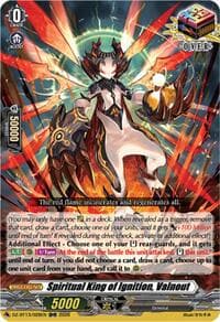 Spiritual King of Ignition, Valnout - DZ-BT13: Parallactic Clash - Cardfight Vanguard card