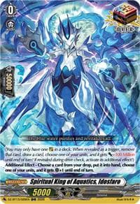 Spiritual King of Aquatics, Idosfaro - DZ-BT13: Parallactic Clash - Cardfight Vanguard card