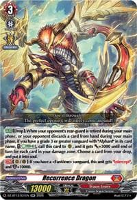 Recurrence Dragon - DZ-BT13: Parallactic Clash - Cardfight Vanguard card