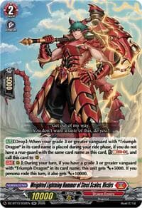 Weighted Lightning Hammer of Steel Scales, Victirs - DZ-BT13: Parallactic Clash - Cardfight Vanguard card