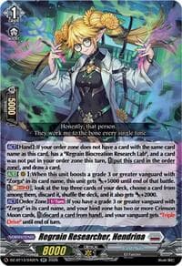Regrain Researcher, Hendrina - DZ-BT13: Parallactic Clash - Cardfight Vanguard card