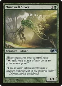 Manaweft Sliver - Magic 2014 (M14) - Magic: The Gathering card