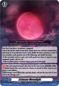Crimson Moonlight - DZ-BT13: Parallactic Clash - Cardfight Vanguard card