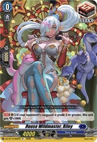 Rouse Wildmaster, Riley - DZ-BT13: Parallactic Clash - Cardfight Vanguard card