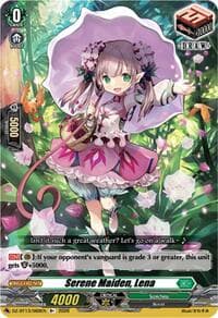 Serene Maiden, Lena - DZ-BT13: Parallactic Clash - Cardfight Vanguard card