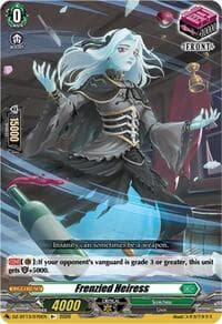 Frenzied Heiress - DZ-BT13: Parallactic Clash - Cardfight Vanguard card