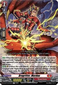 Dragritter, Mardau - DZ-BT13: Parallactic Clash - Cardfight Vanguard card
