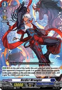 Verdict Wrangler - DZ-BT13: Parallactic Clash - Cardfight Vanguard card