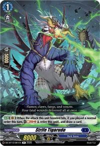 Strife Tigarudo - DZ-BT13: Parallactic Clash - Cardfight Vanguard card