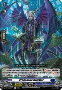 Prehensile Minister - DZ-BT13: Parallactic Clash - Cardfight Vanguard card