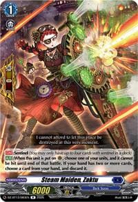 Steam Maiden, Zaktu - DZ-BT13: Parallactic Clash - Cardfight Vanguard card