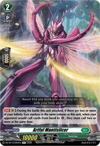 Artful Mantislicer - DZ-BT13: Parallactic Clash - Cardfight Vanguard card
