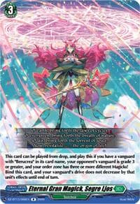 Eternal Gran Magick, Segre Ljos - DZ-BT13: Parallactic Clash - Cardfight Vanguard card