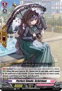 Perfect Shade, Schirmun - DZ-BT13: Parallactic Clash - Cardfight Vanguard card