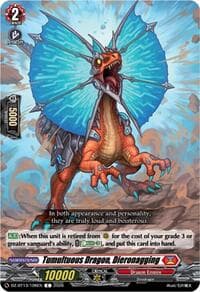 Tumultuous Dragon, Dieronagging - DZ-BT13: Parallactic Clash - Cardfight Vanguard card