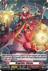 Dragritter, Cierrus - DZ-BT13: Parallactic Clash - Cardfight Vanguard card