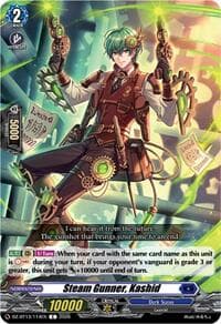 Steam Gunner, Kashid - DZ-BT13: Parallactic Clash - Cardfight Vanguard card