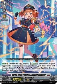 Aurora Battle Princess, Shocking Capucine - DZ-BT13: Parallactic Clash - Cardfight Vanguard card